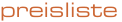 Preisliste
